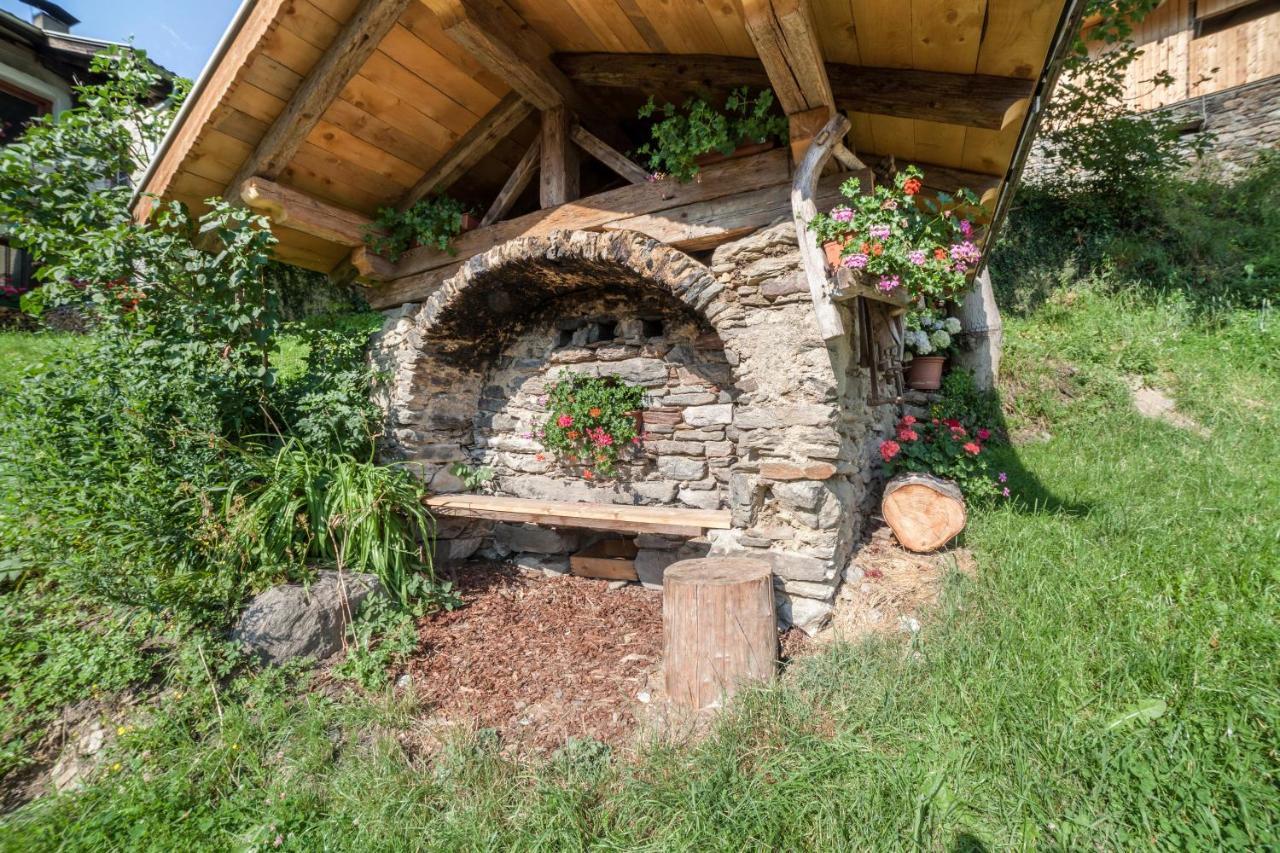 Innergasserhof Ferienwohnung Edelweiss San Martino In Passiria  Luaran gambar